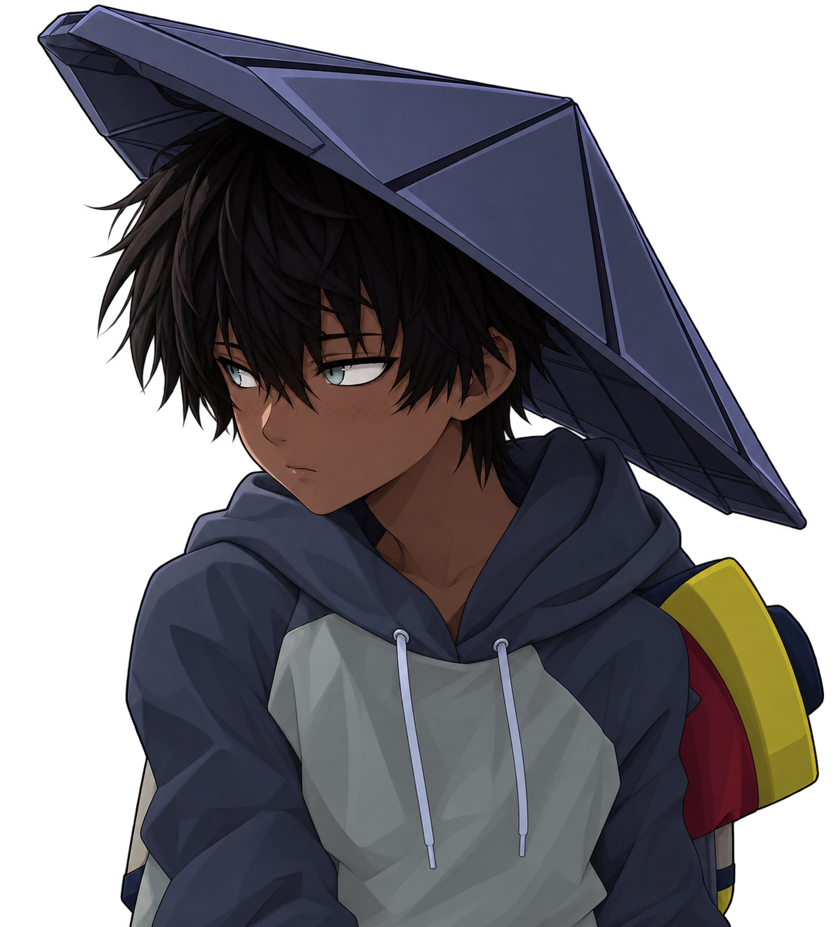 Portrait d’Isaru Hato, jeune shinobi de Suna